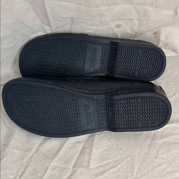 Sperry Topsider women’s black slip on rubber boat shoe deck shoe size 8 - Picture 7 of 9